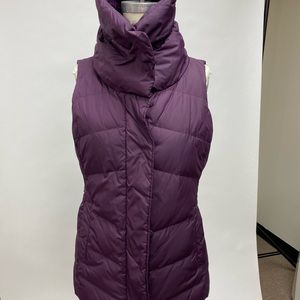 Women's Purple Puffer Vest